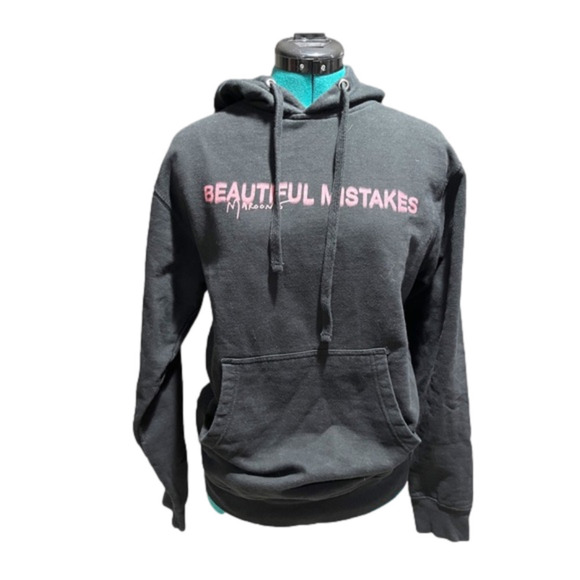 MAROON 5 Beautiful Mistakes Tour black hoodie size small‎ - Picture 1 of 4